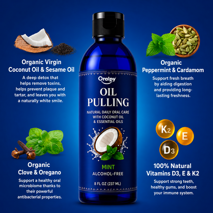 Oralpy™ Coconut Oil Pulling Mouthwash