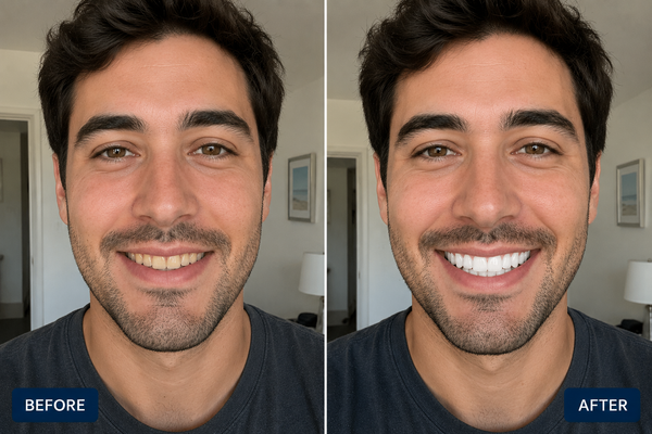 I can smile with confidence again