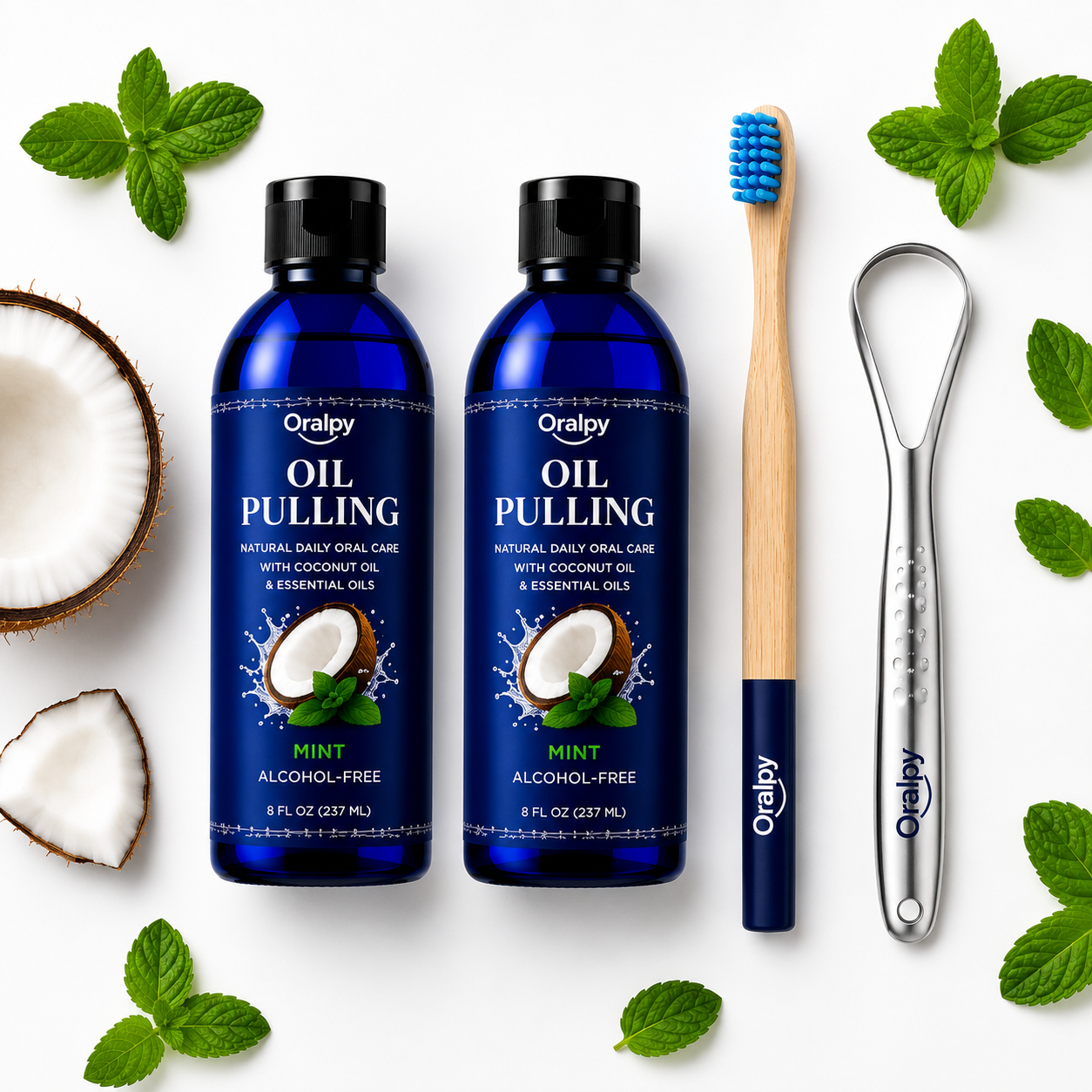 Oralpy™ Coconut Oil Pulling Mouthwash